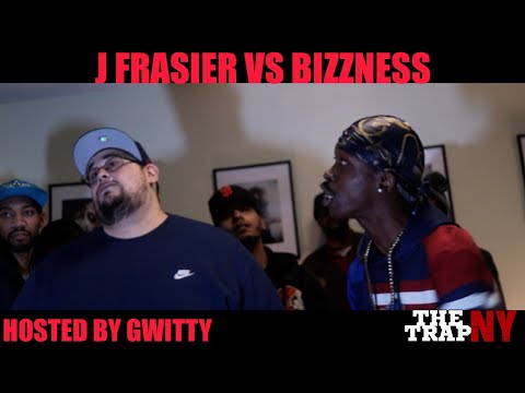 J Frasier vs Bizzness | Hosted By Gwitty | The Trap NY