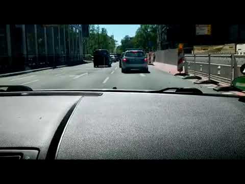 Driving Tour in Frankfurt City Germany