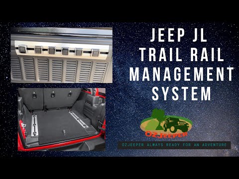 JEEP Trail Rail Management System for Wrangler Rubicon 2021.
