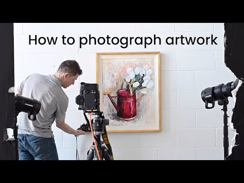 How to Photograph Artwork (Color-Accurate, Gallery-Quality)