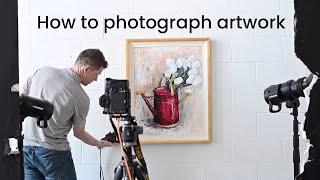 How to photograph artwork