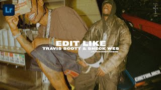 Edit your photos like Travis Scott | @rayscorruptedmind