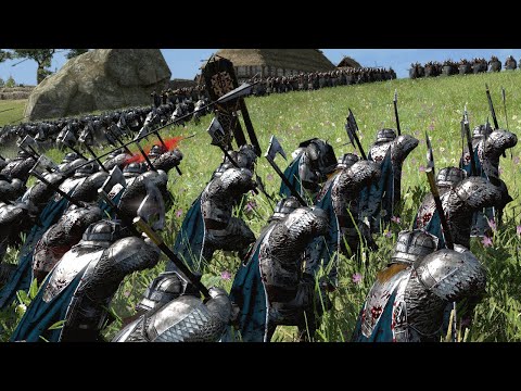 Dwarves CHARGE In Uphill SIEGE Battle - 3v3 Siege - Lord Of The Rings!