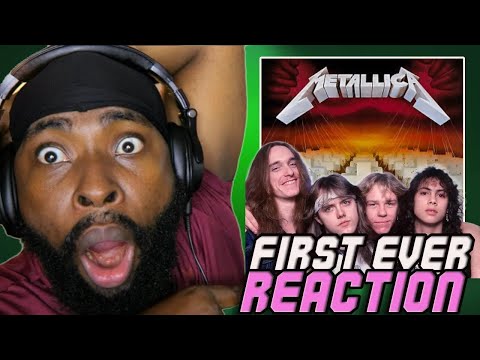 HIP HOP FAN REACTS TO Metallica "MASTER OF PUPPETS" FOR THE FIRST TIME!! MIND BLOWN!! BEST LYRICS