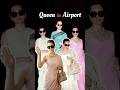 Kangana Ranaut Airport Look ️ ️ Kanganaranaut Airportlook Sarees