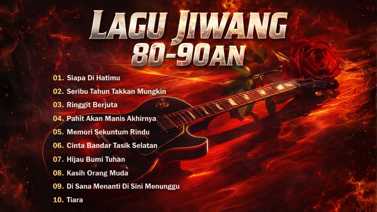 LAGU JIWANG 80-90AN TERBAIK 🐅 Koleksi Rock Kapak Leleh Sepanjang Zaman