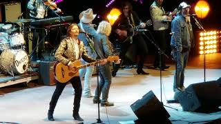 &quot;Dim Lights, Thick Smoke&quot; - Dwight Yoakam w/ Lucinda Williams &amp; Steve Earle Red Rocks CO 08/14/2018