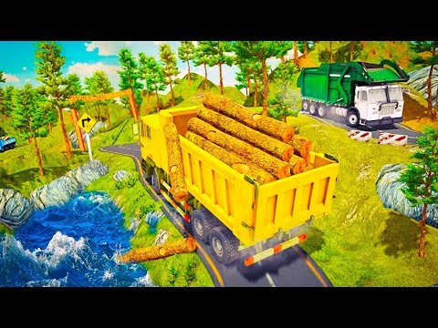 Offroad Cargo Transport Truck Driving Simulator 19 - Offroad Garbage Truck Driver - Android GamePlay