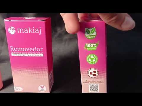 REMOVEDOR DE HENNA SOBRANCELHAS MAKIAJ 10 ML