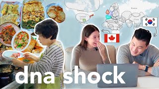 We’re WHAT?! 🧬 DNA Test Results of Korean Canadian Couple 🇰🇷🇨🇦 MIL Cooking Holiday Food