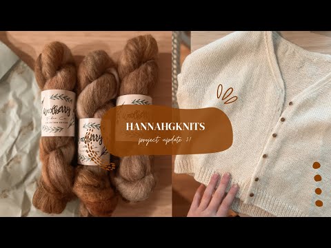 Woolberry Fiber Co Suri, Completed Cardi Jumper, and So Many Notions