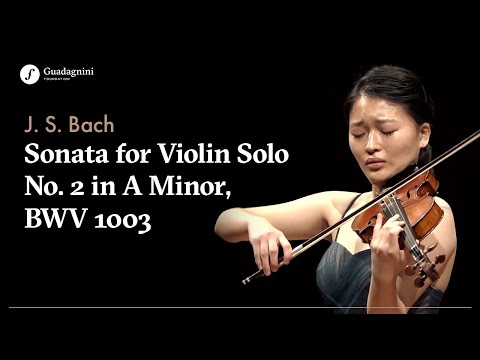 Yeyeong Jin plays J. S. Bach - Sonata for Violin Solo Nr. 2 in A minor, BWV 1003