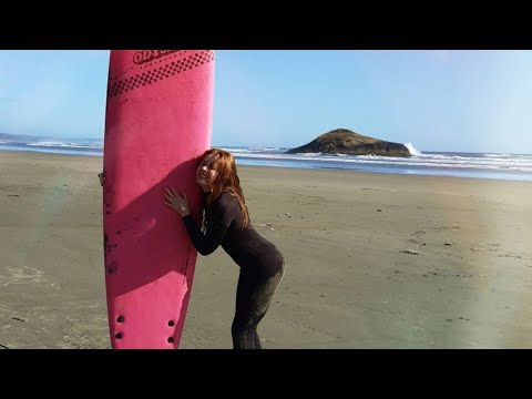 A Highly Unskilled Tofino Surfing Travel Vlog - BEGINNER