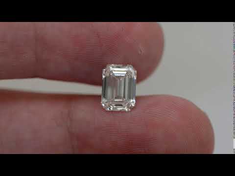 Loose Emerald Cut Lab Grown Diamond 2.00 Carat G/VS2