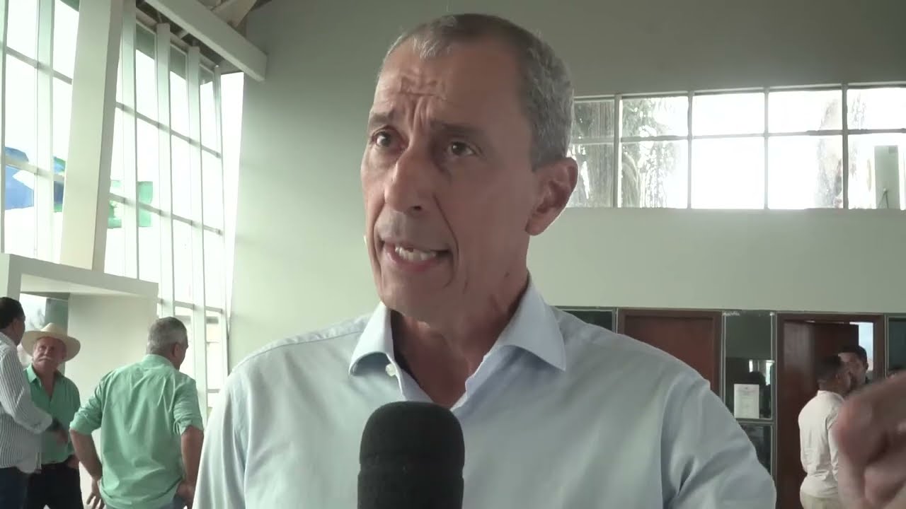 PREFEITO MIGUEL VAZ DIZ QUE FEIRA É UMA DEMONSTRAÇÃO DA FORÇA QUE MOVE O CAMPO EM LUCAS DO RIO VERDE