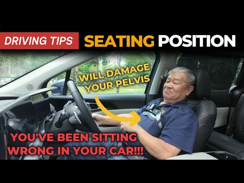 Driving Tips 101: How To Sit Properly In A Car | YS Khong Driving