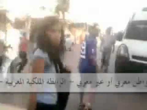 MOROCCO: People of Morocco have chosen "eggs" as weapon against February 20th