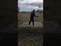 Discus Throw-First Outdoor Meet of the Season-New Personal Best, 140ft 1in-4/9/19