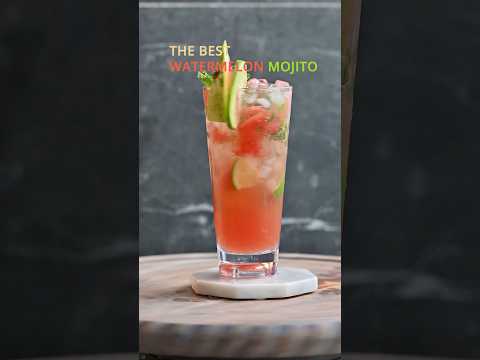 Watermelon Mojito 🍉 #cocktail #bar #drink #bartender #cocktailrecipe #recipe #alcohol #watermelon