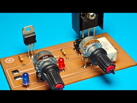 How to Make a Voltage and Current Adjustable Short Circuit Protected Adjustable Power Supply 30V/10A