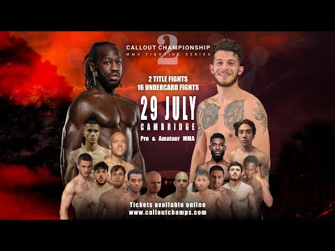 Callout Champs #2 - MMA fight night in Cambridge