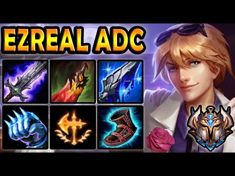 Best Ezreal Korea vs Ashe ADC - Ranked Challenger ✔️