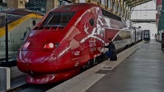 Thalys 9315 first class train ride: Paris (Nord) - Amsterdam