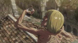 Armin Becomes A Titan & Eats Bertholdt - Shingeki no Kyojin Season 3 Pt 2 AMV