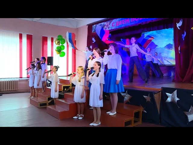 Ангарские школьники подготовили для ветеранов праздничный концерт