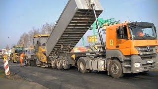 preview picture of video 'Strassenbau in Dörpen / Road construction in Dörpen (Germany)'