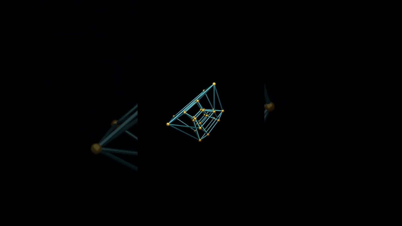 Rotating 5 Dimensional Cube