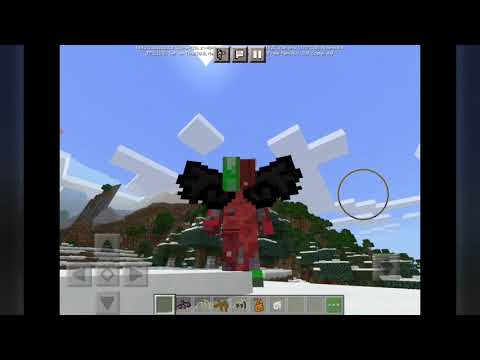 🐠 Mr Axolotl Dude 🐟 - we can fly to the mountain with tallest - | wings addon | in minecraft