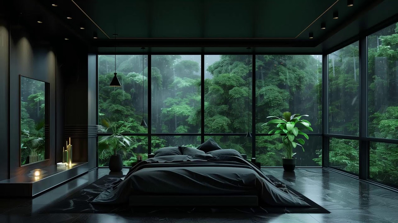 Relaxing Piano & Rain Sounds - Deep Sleep Music for Insomnia🌙🌧️🎹