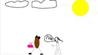 potato boy steals a purse