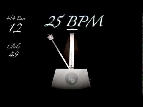 25 BPM Metronome
