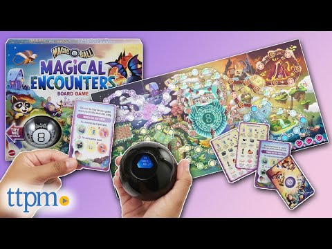 Magic 8 Ball Magical Encounters Board Game