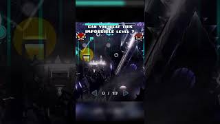 Can you beat this IMPOSSIBLE Geometry Dash level ? 💀🤔👿