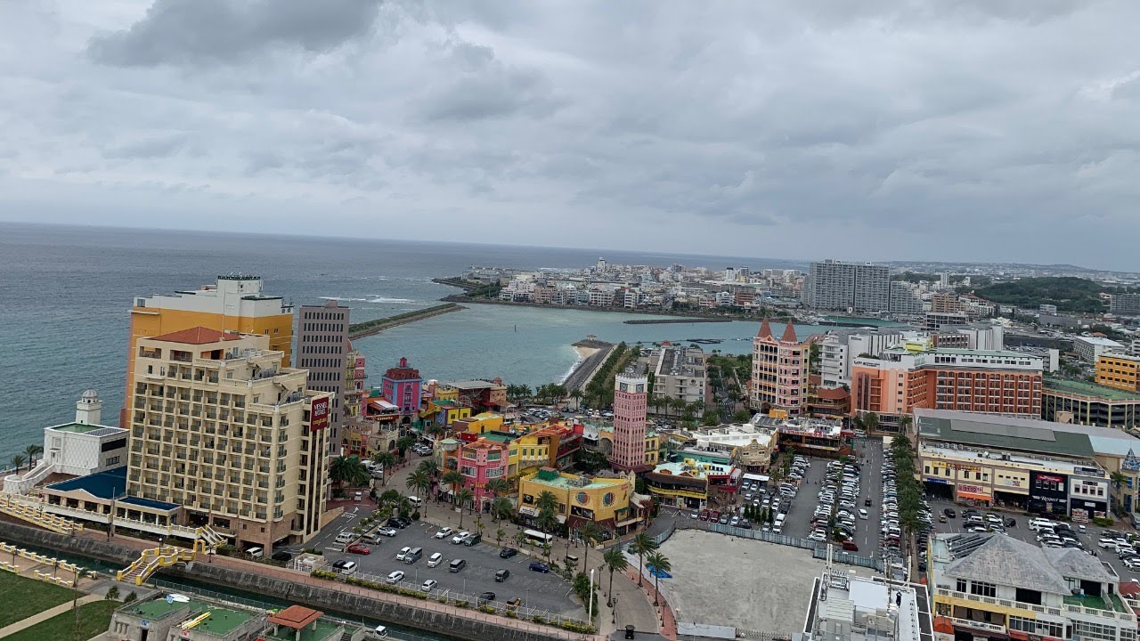 沖縄の素敵なホテルより(藤井風くん”青春病”の聖地が見えます😆)