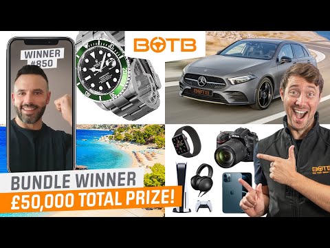BOTB Giveaway | Mercedes A250 AMG + Gaming Bundle + Greece Holiday + Rolex!