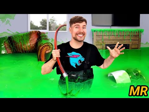 I Filled My Brother's House With Slime & Bought Him A New One