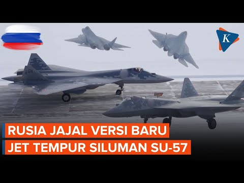 Rusia Pamer Jet Su-57, Diklaim "Penguasa Langit"
