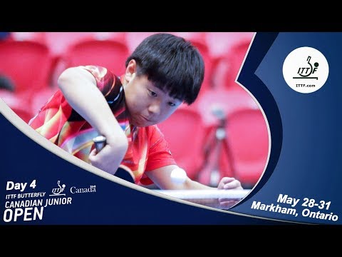 2018 ITTF Canadian Junior & Cadet Open - Day 4 Afternoon Session