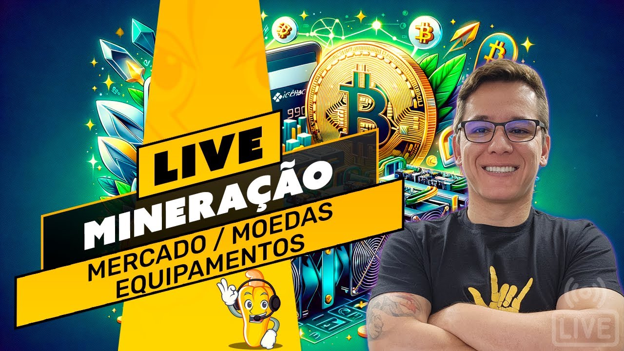MERCADO / MOEDAS EM ALTA / EQUIPAMENTOS 📽️ LIVE! BATE PAPO E TIRA DÚVIDAS