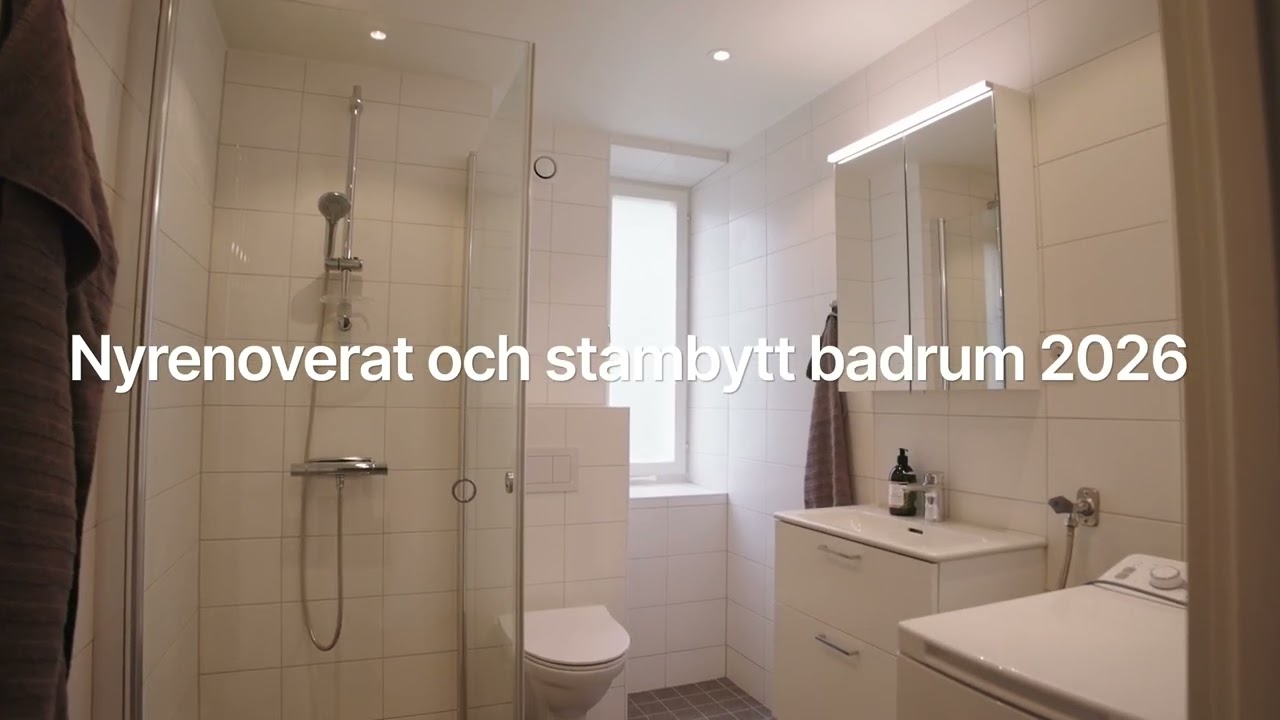 2 rum Lägenhet på Lillåkersvägen 27 Gångsätra Lidingö kommun - video