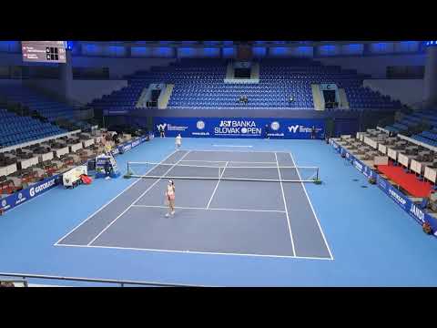 ITF W60 J&T Banka Slovak Open 2022: Renata Jamrichova - Dominika Salkova