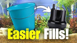 Easier Water Changes with *THIS* Submersible Aquarium Pump!