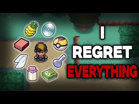 I collected EVERY item in Pokemon HeartGold & SoulSilver