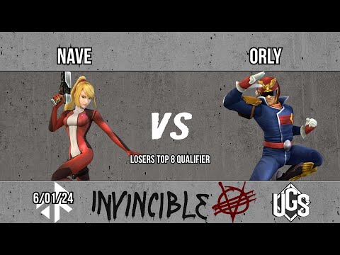 Invincible VIII - Losers Top 8 Qualifier - Nave(Zero Suit Samus) Vs. ORLY(Captain Falcon)