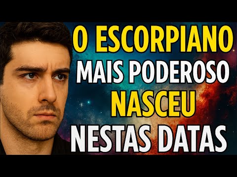 SCORPIOS BORN ON THESE DATES ARE THE MOST POWERFUL AND BLESSED! 🔮♏