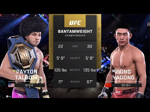 UFC 5 - Song Yadong sees The Holy Ghost!! Career Mode Ep 11
